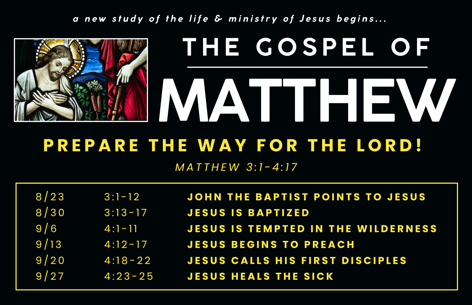 Matthew Sermon Series North Hills Church is a sovereign and independent congregation in Brea, CA. Join us for Sunday worship and explore our ministries for all ages.